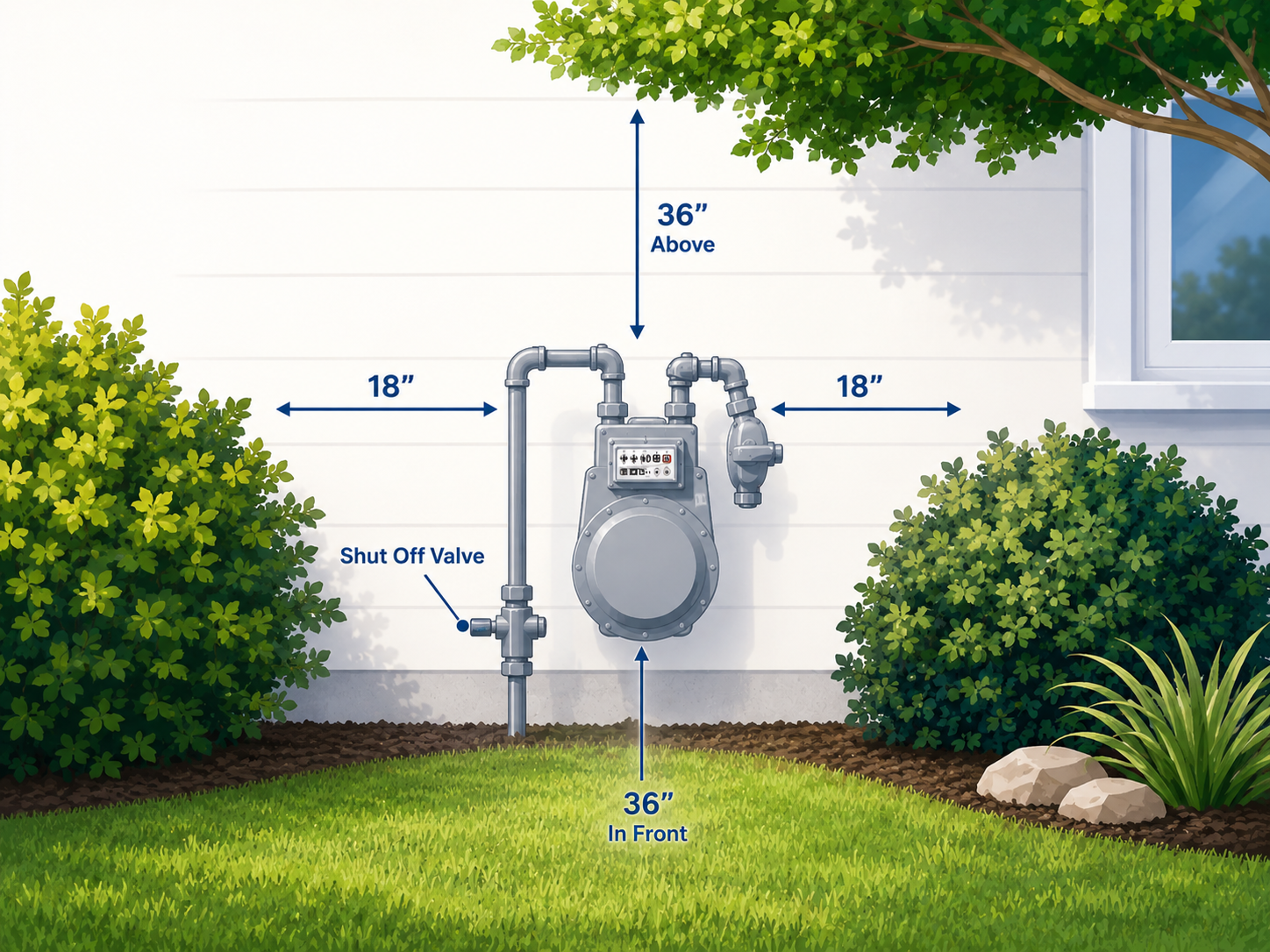Keep Gas Meters Accessible